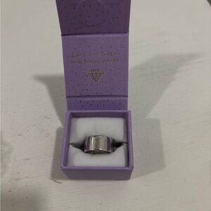 Atlas Thick Band Ring by Melinda Maria